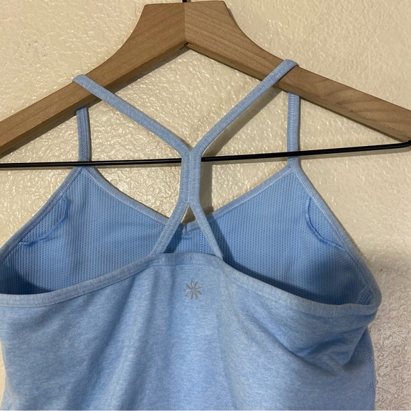 Athleta Girl Stratford Blue All Day Softluxe Longline Bra Size L/12 - Picture 4 of 7